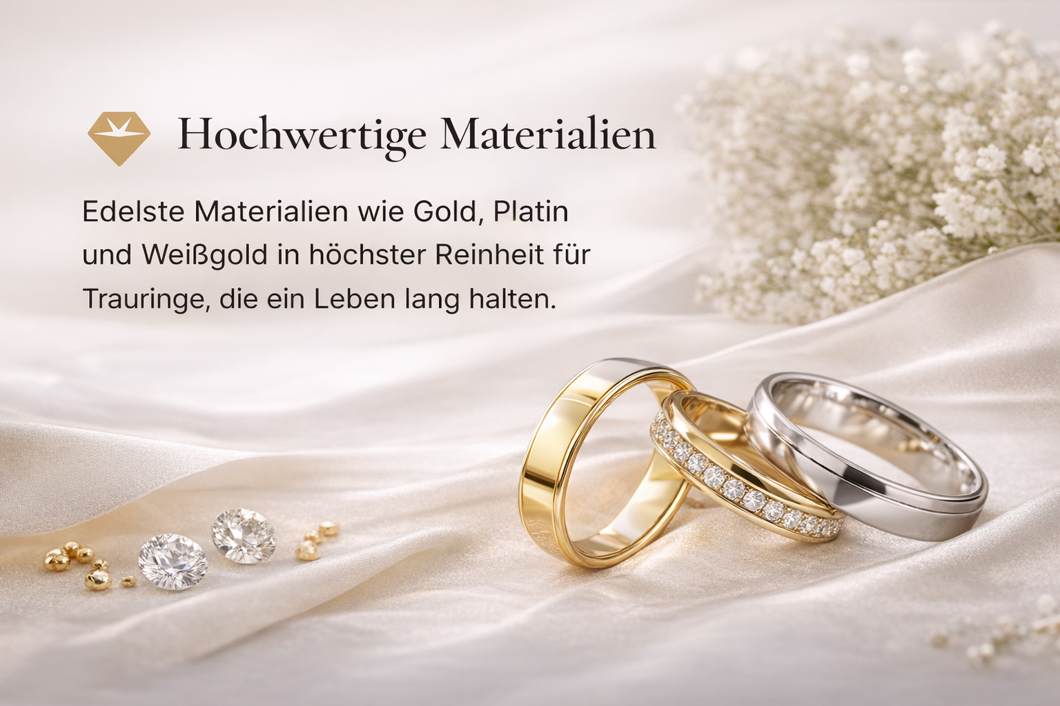 Hochwertige Materialien